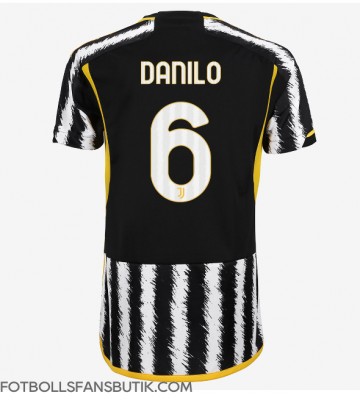 Juventus Danilo Luiz #6 Replika Hemmatröja Damer 2023-24 Kortärmad